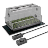 Heavy-Duty Humidity Dome 6x12 Kit with LED Lighting and Heating Mat AC Infinity