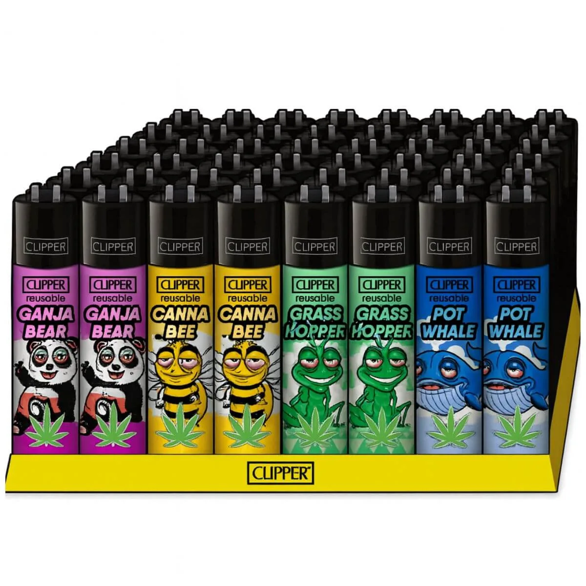 Clipper Classic marijuanimals (48 unidades/expositor)