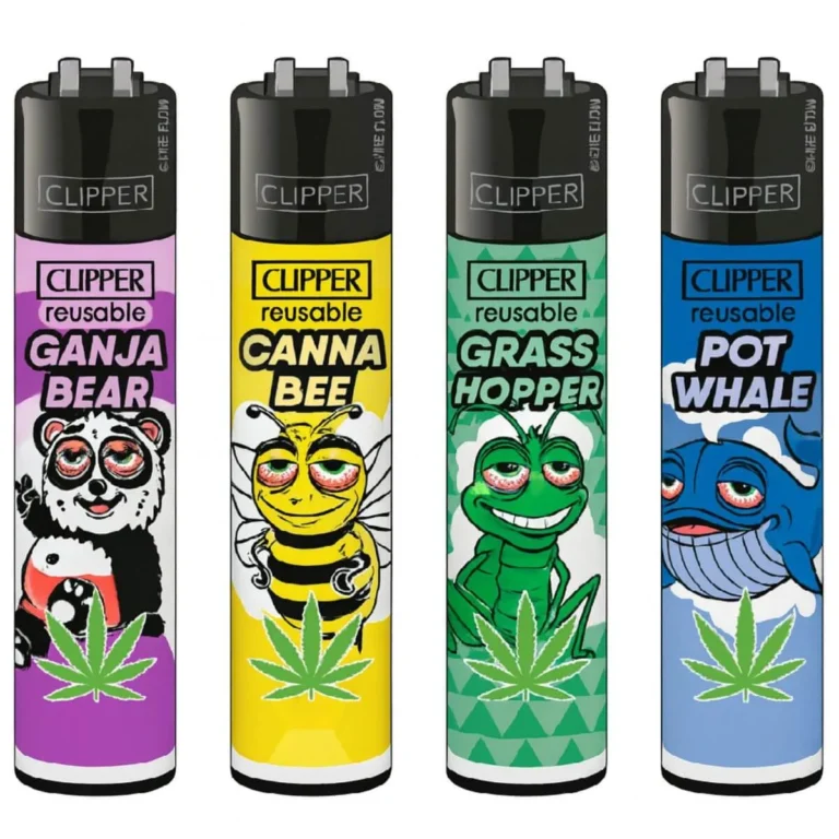 Clipper Classic marijuanimals (48 unidades/expositor)