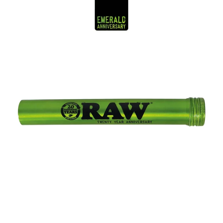 Raw Tubo De Aluminio Esmeralda Edición 20 Aniversario