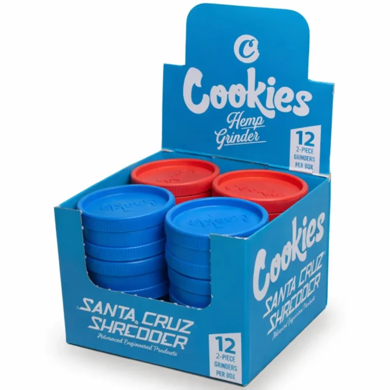Santa Cruz Grinder Biodegradable 2 Partes 55 mm Cookies Edition (12 uds/display)