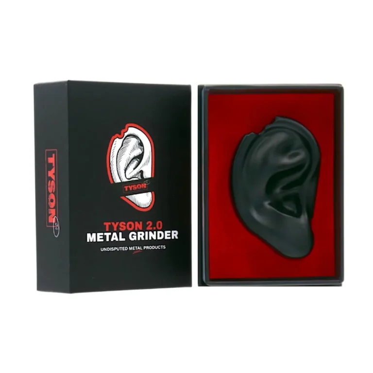 Tyson 2.0 Mike Bite Grinder De Metal 2 Partes Negro