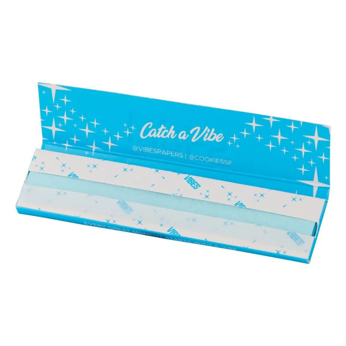 VIBES x COOKIES Papel de Fumar King Size Slim Ultrafino (50 uds/expositor)