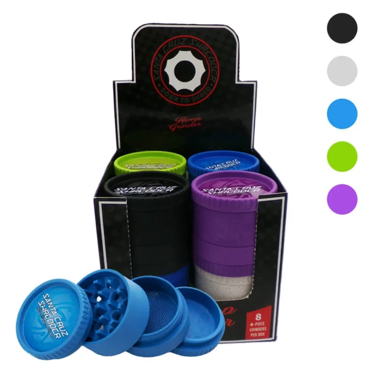 Santa Cruz Grinder De Cáñamo Biodegradable 4 Partes 55 mm (8 uds/display)