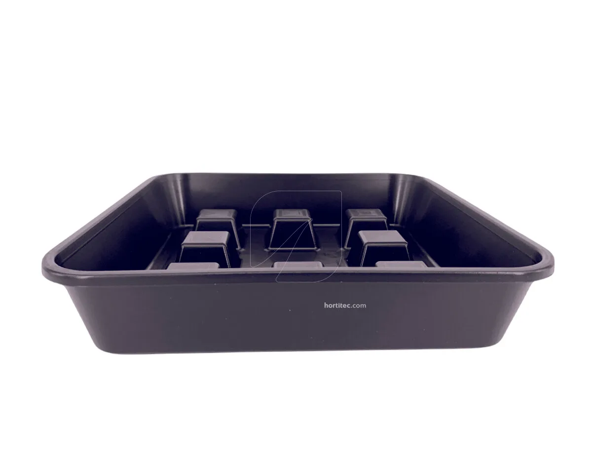 Plato cuadrado elevado 50 uds - Varios