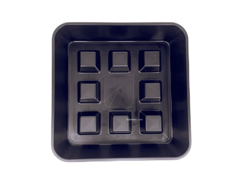 Plato cuadrado elevado 50 uds - Varios