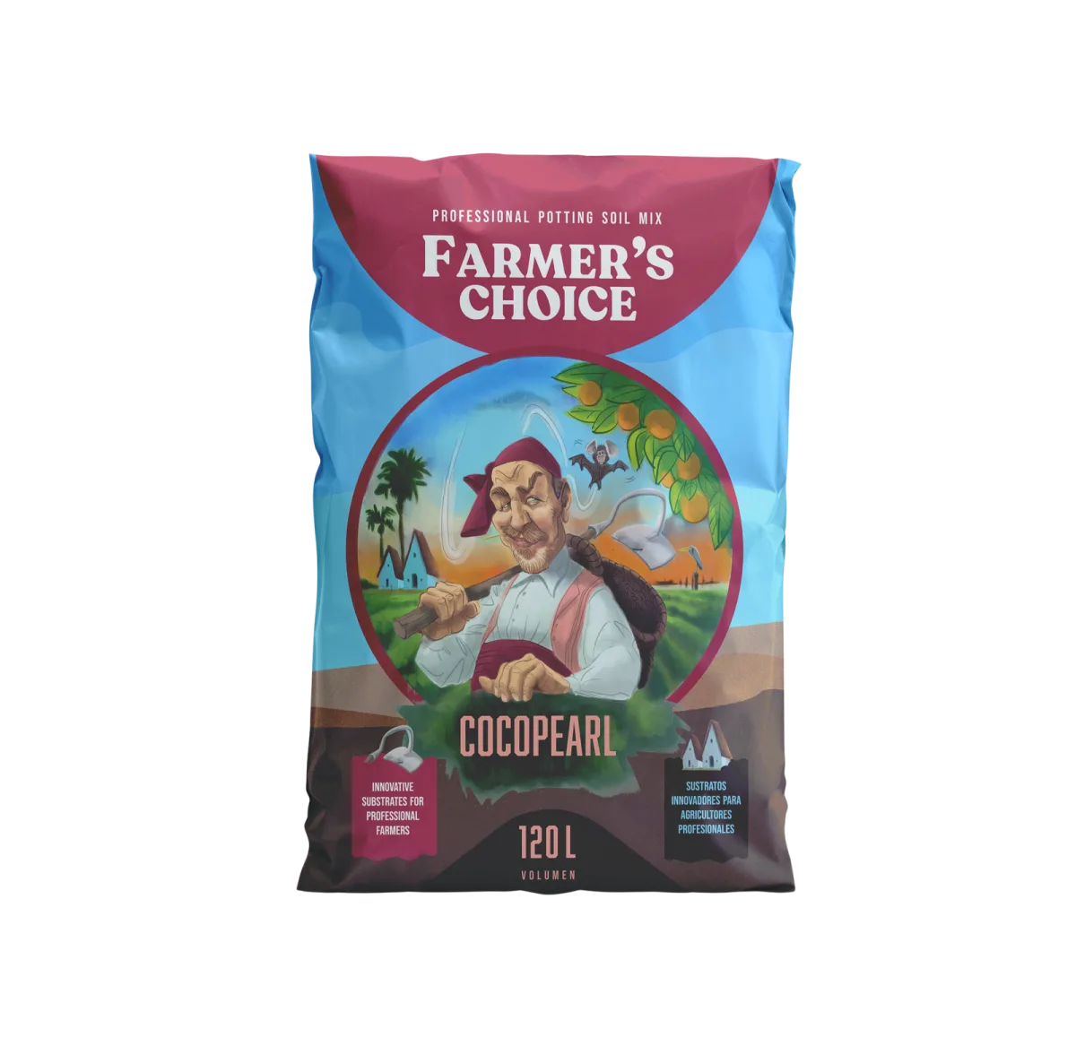 Sustrato Cocopearl 120 L Farmer's Choice - FARMER'S CHOICE