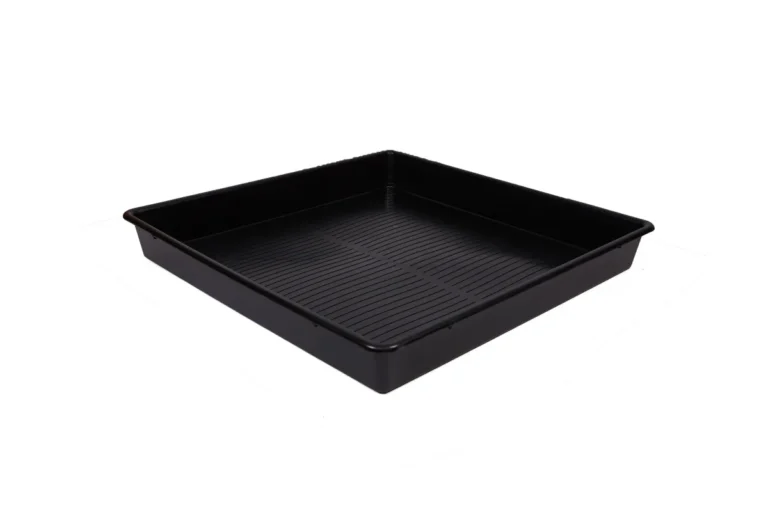 Bandeja negra cuadrada ECO 80 x 80 x 12 cm - Varios
