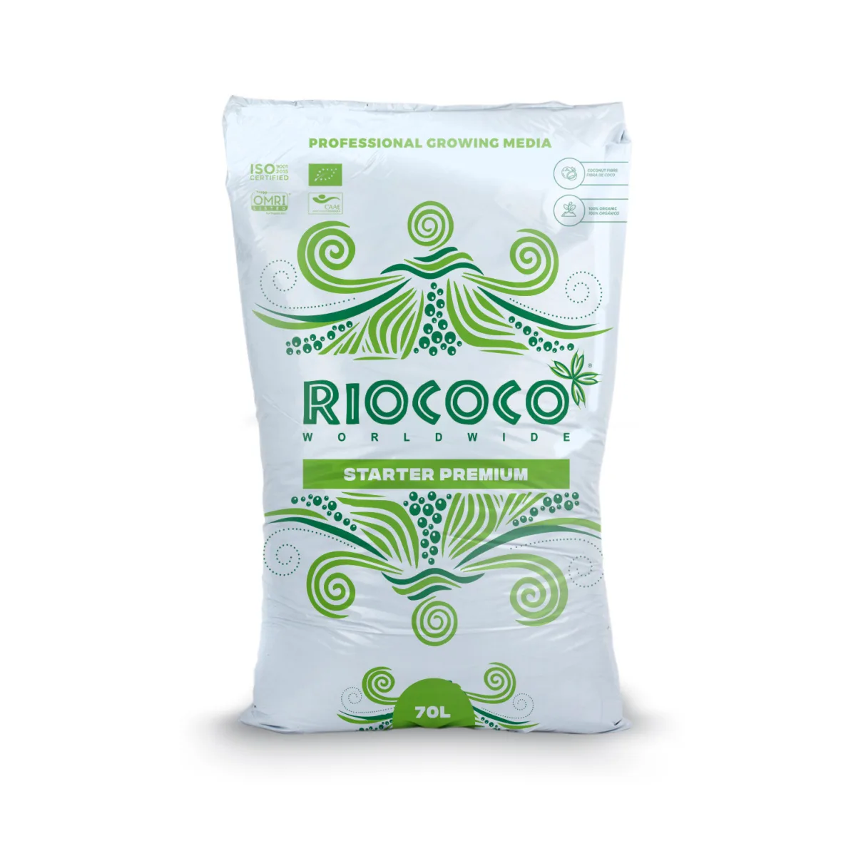 Sustrato de Coco 70 L Starter Premium Riococo - RIOCOCO