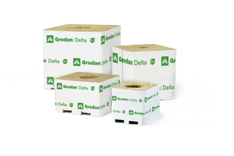 Grodan bloque 75x75x65 mm ag. pequeño delta - GRODAN