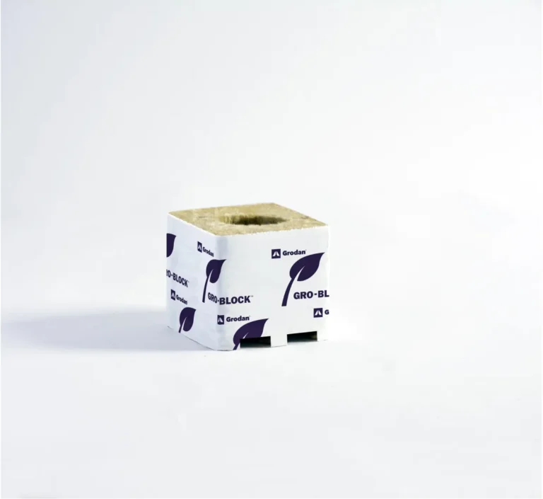 Grodan bloque 75x75x65 mm ag. pequeño improved - GRODAN