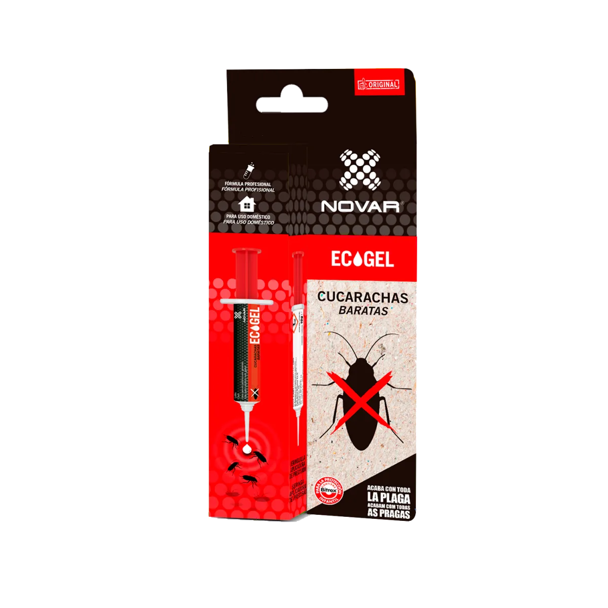 Jeringa cucarachas 5 gr - NOVAR