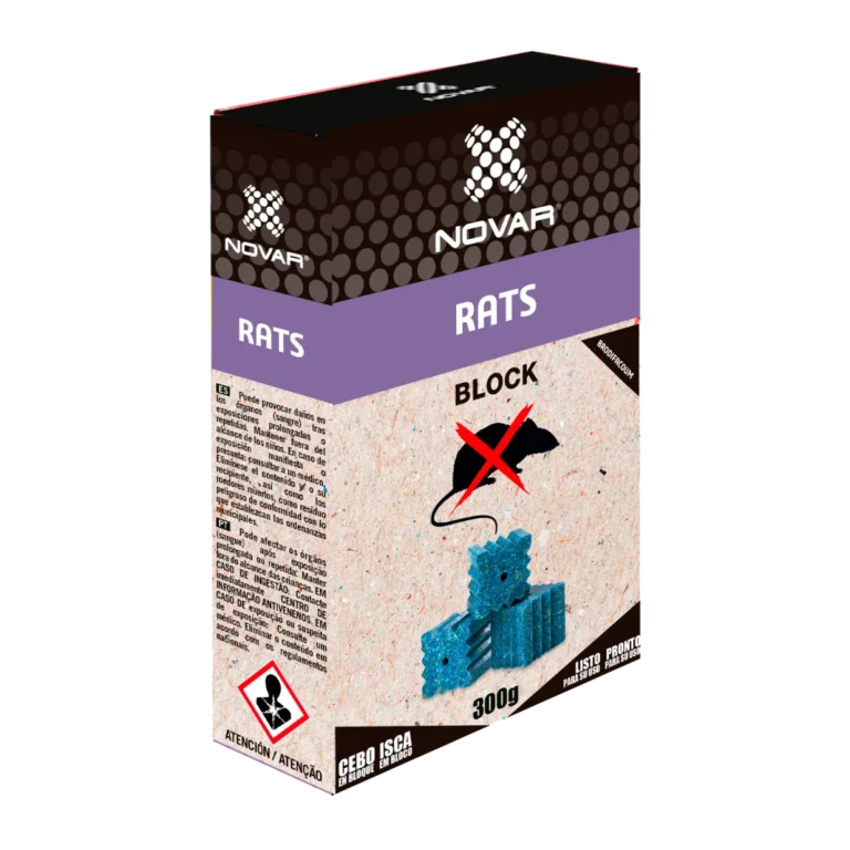 Block rats brodifacoum 300 gr Vithal - NOVAR