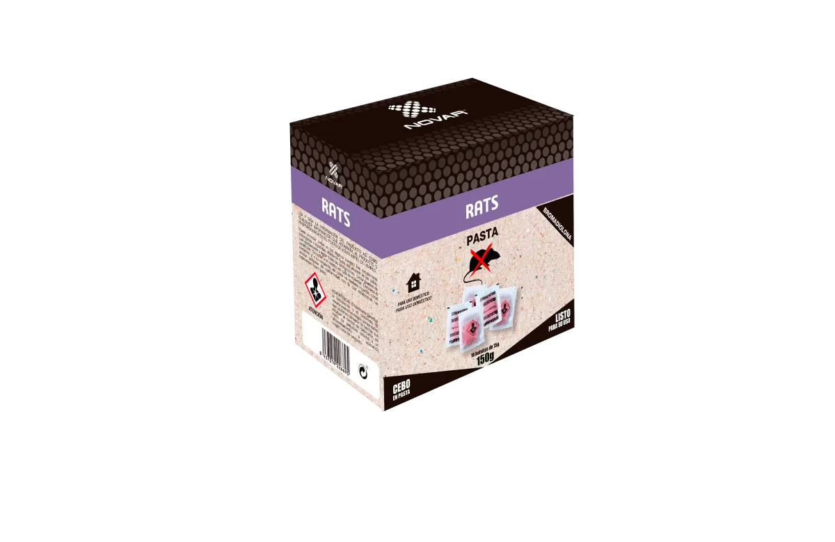 Cebo fresco bromadiolona 150 gr Vithal - NOVAR
