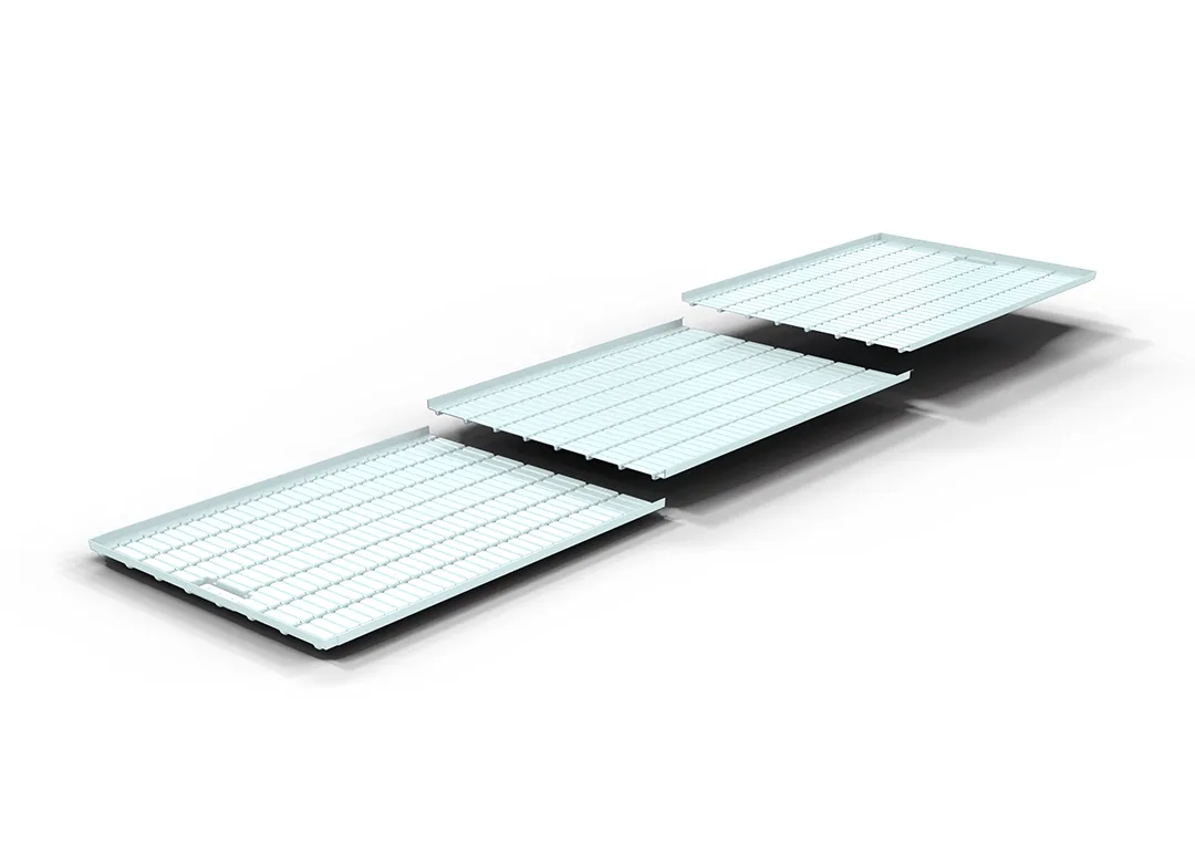 Bandeja de final con agujero (120x204 cm) Staal&Plast - Stal plast