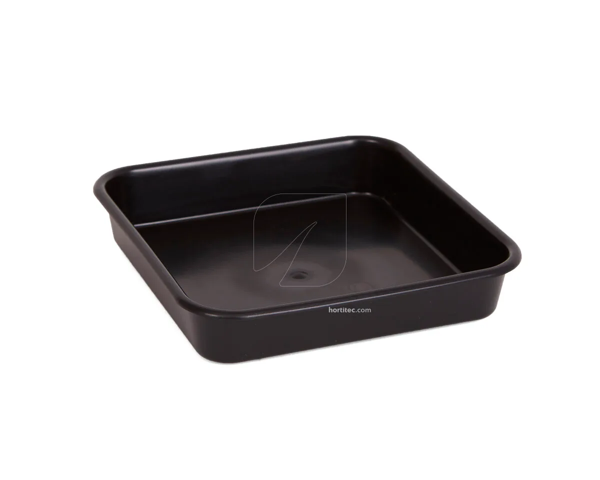 Plato cuadrado compatible con maceta 13/15/18 cm (50 uds) - Varios