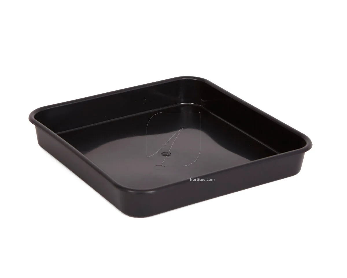 Plato cuadrado compatible con maceta 13/15/18 cm (50 uds) - Varios