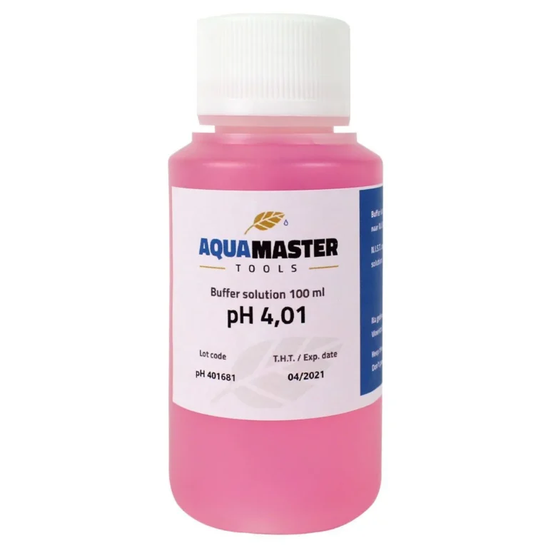 Líquido calibración pH 4.01 100 ml Aqua Master - AQUAMASTER