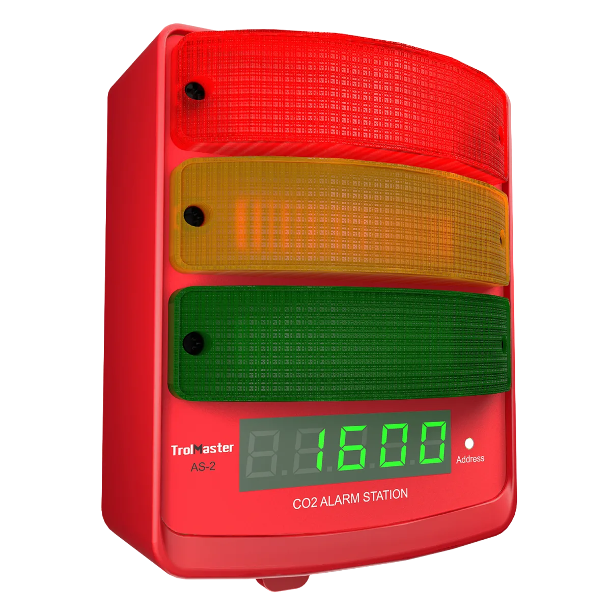 Estación de alarma de co2 con pantalla led (AS-2) Trolmaster - Trolmaster