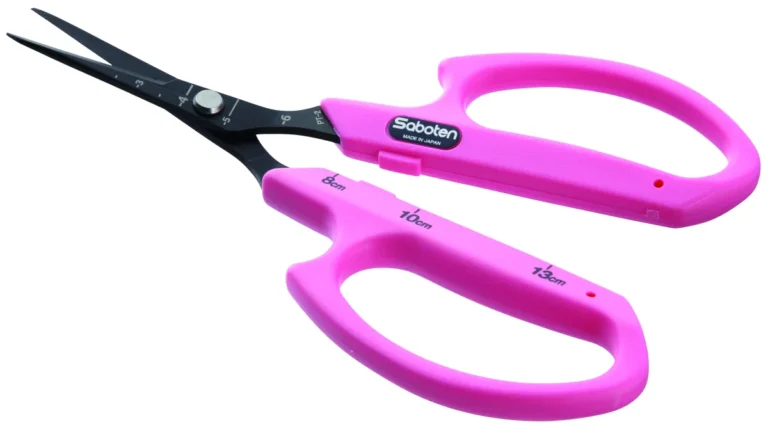 Tijera angulada rosa Saboten - SABOTEN