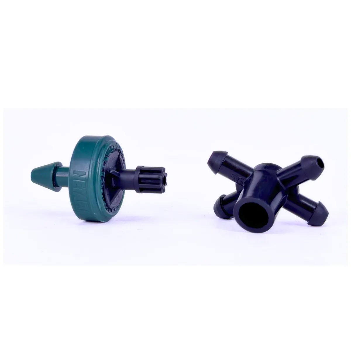 Gotero 8 l/h autcompensante y antidrenante con distribuidor de cuatro salidas - Varios