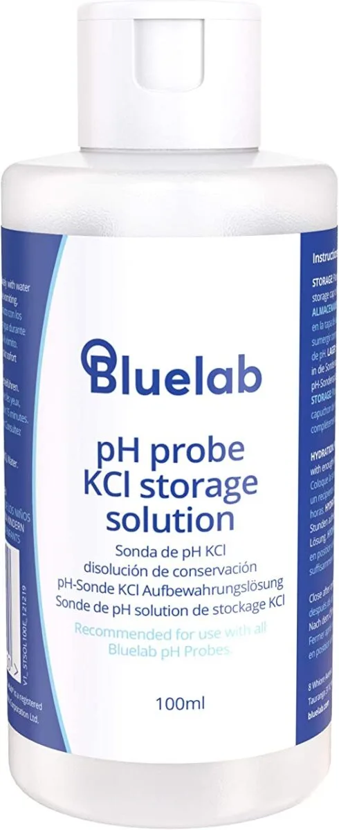 Solución de almacenamiento sonda PH KCI - Bluelab