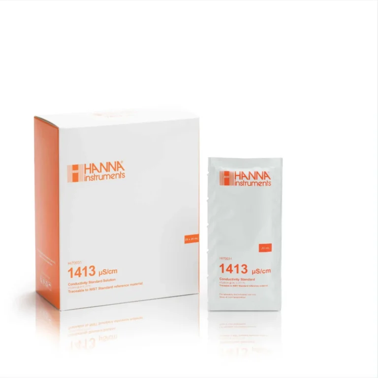Solución calibración CE 1413 microS/cm 20ml HSR70031P Hanna - HANNA