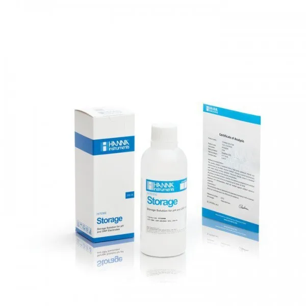 Solución almacenamiento electrodos 500 ml HI70300L Hanna - HANNA