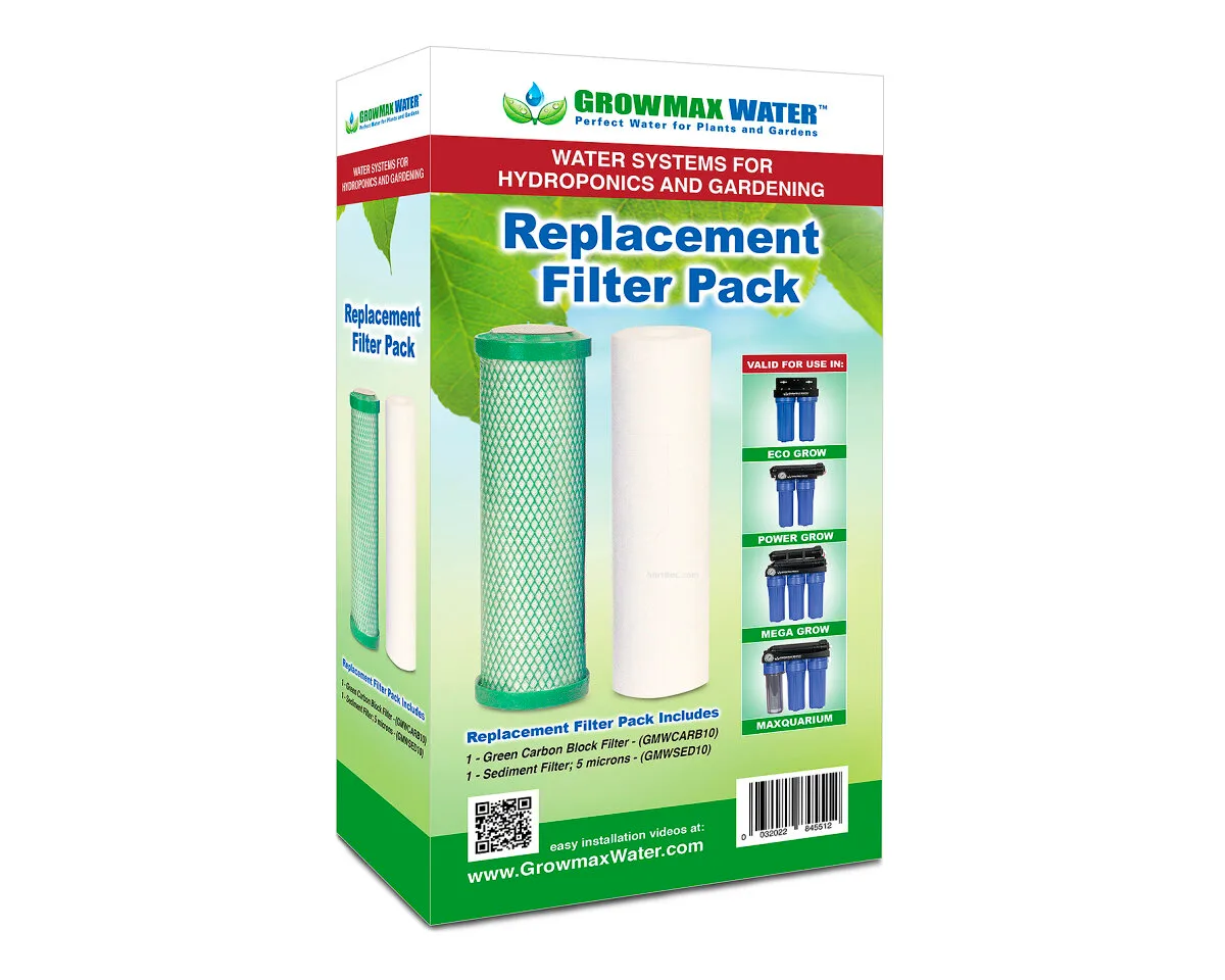 Pack Filtros de Recambio 10" - GROWMAX WATER™