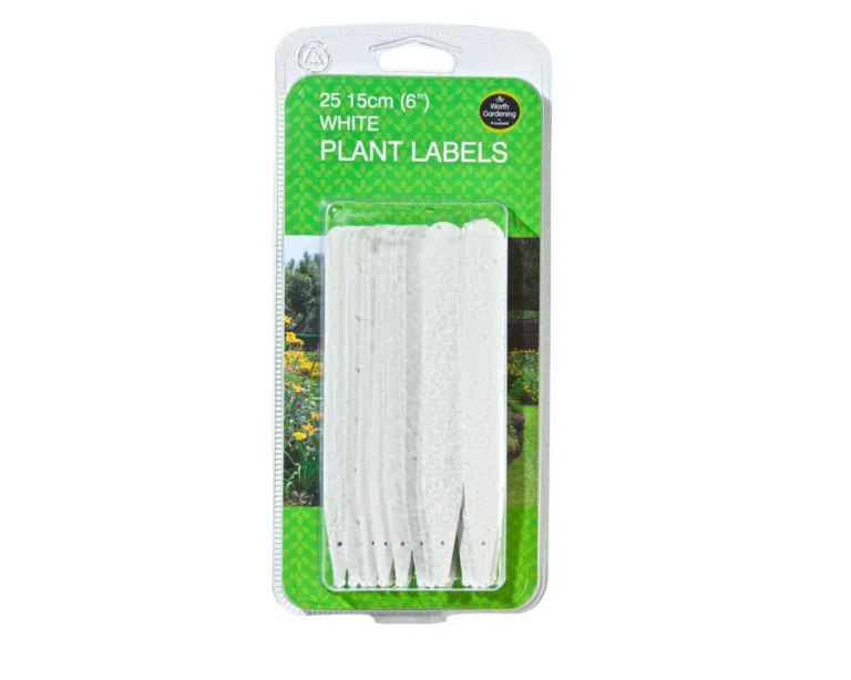 Etiquetas blancas 10 cm (25 uds) Garland - GARLAND