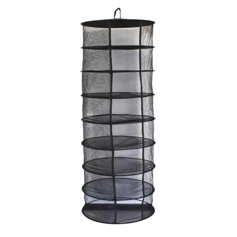 Secador malla redondo 90 cm (8 niveles) - HORTI-GARDEN