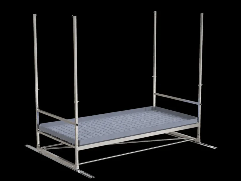 Single-tier Track Rolling Growing Rack 1,2x2,4m Vdl - VDL