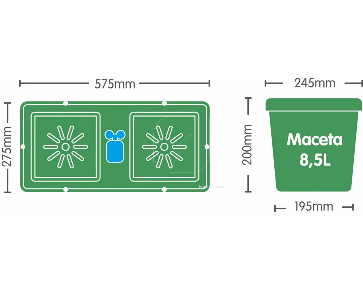 Easy2grow 4 (maceta 8,5l) - Autopot™