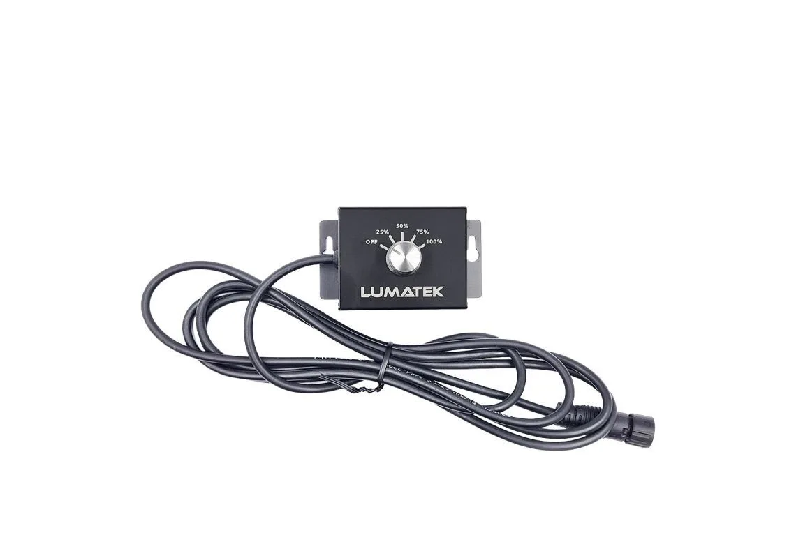 Regulador de intensidad LED de 3 pines con cable de 2,5 m Lumatek - LUMATEK
