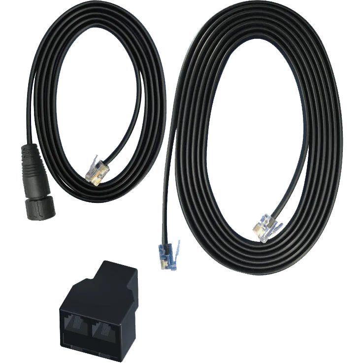 (DCC-1) Cable interconexion resistente al agua RJ12 a M16 X - Trolmaster