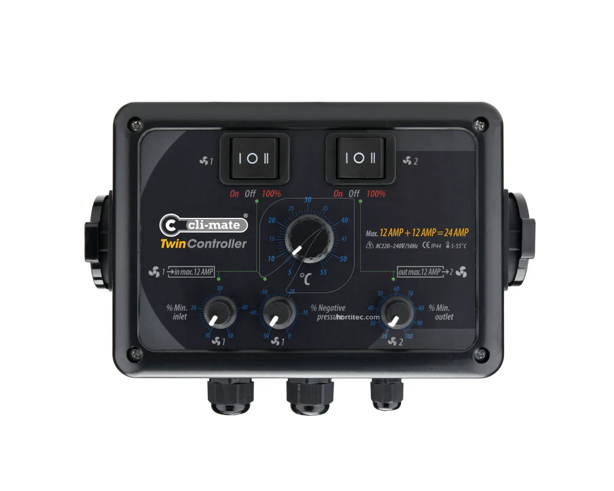 Twin controller 8A (4+4) - CLI-MATE®