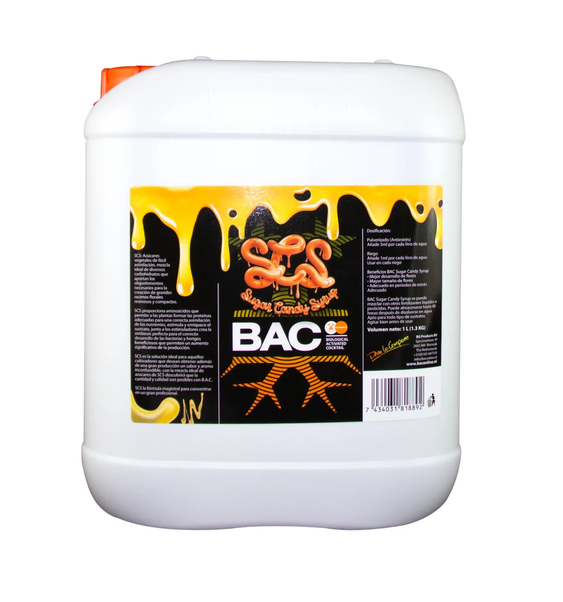 Sugar Candy Syrup 500 ml Bioestimulador BAC - BAC