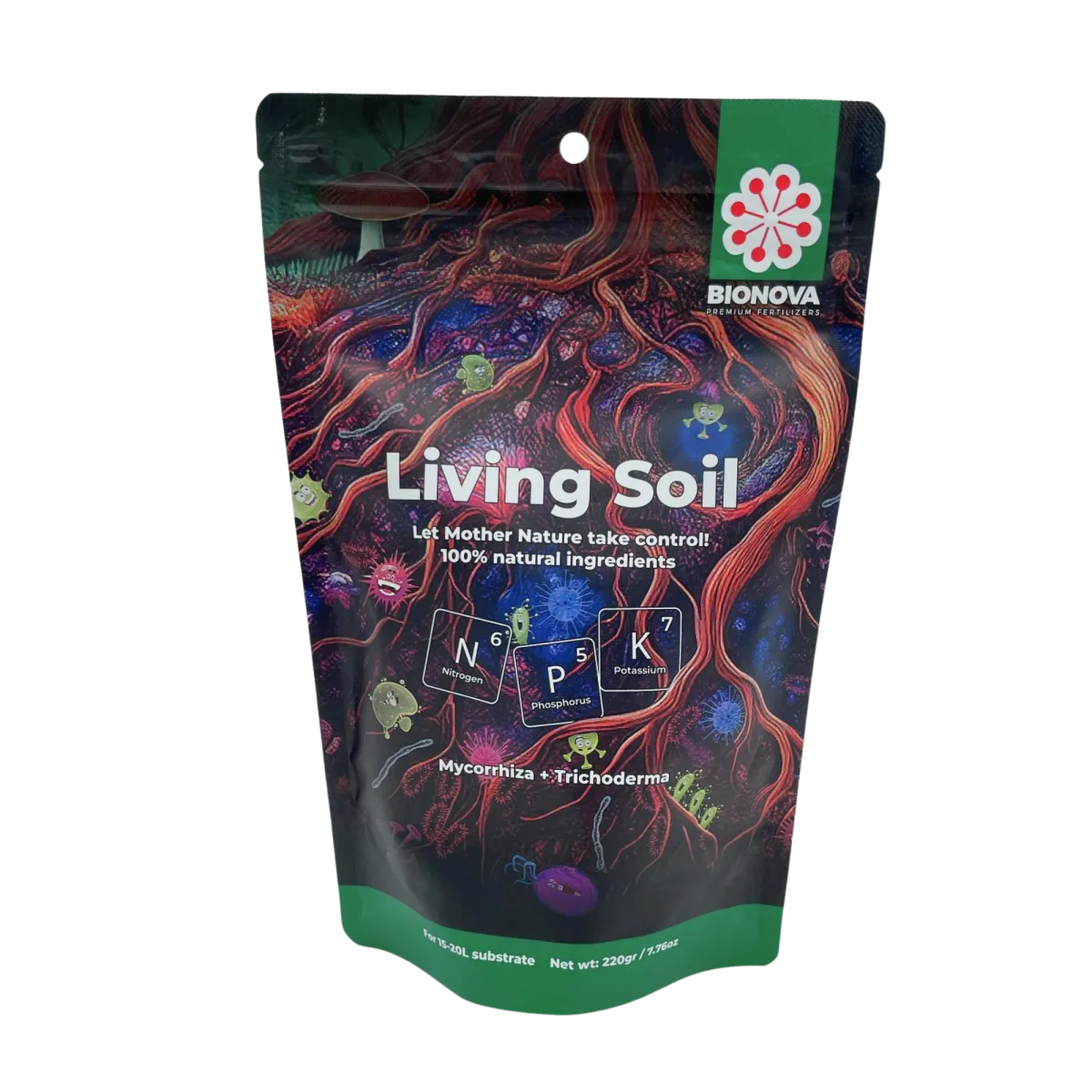 Living Soil 220gr Bionova - BIO NOVA