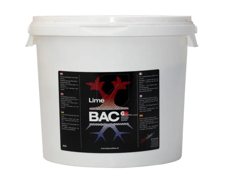 Lime Chalk Calcio en polvo 5 Kg - BAC