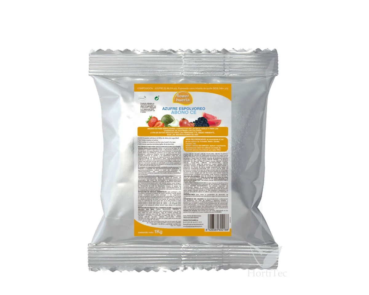 Azufre espolvoreado 1 kg - Flower