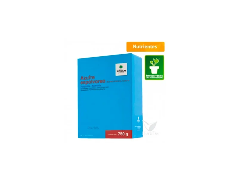 Azufre WG Micronizado 750 g - SIPCAM JARDIN