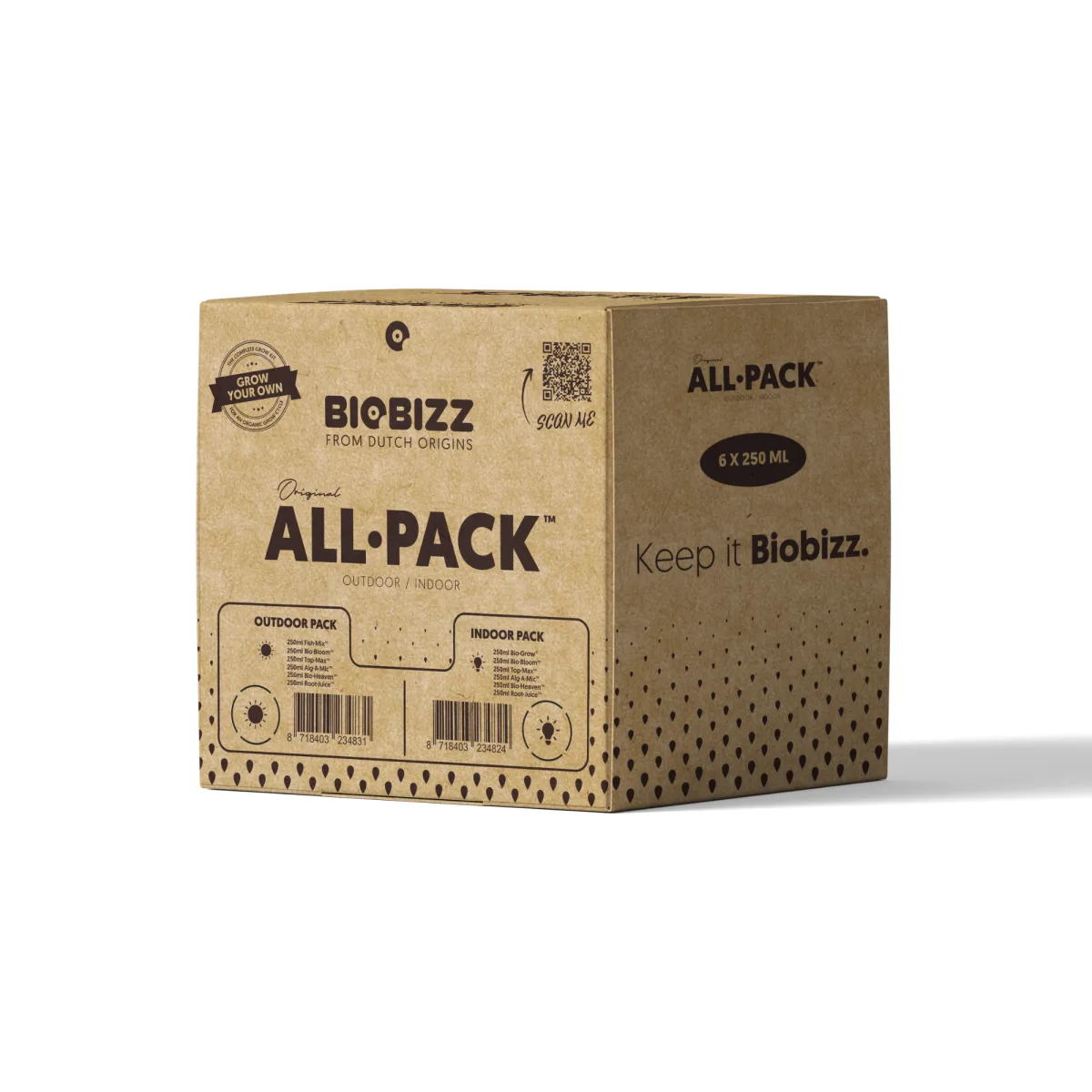 All-pack Indoor 250 ml Biobizz - Biobizz®