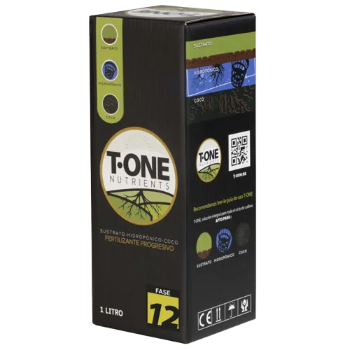 Fertilizante progresivo 1L fase 12 t-one - T-One