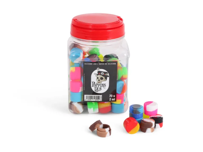 Botes silicona 2 ml (display 70 u) Poppins Lab - POPPINS LAB