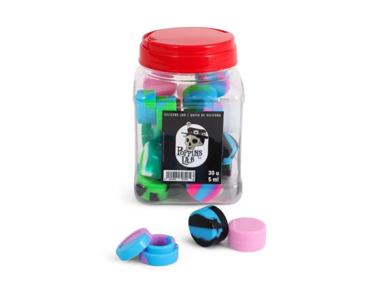 Bote silicona 5 ml (display 30 u) Poppins Lab - POPPINS LAB