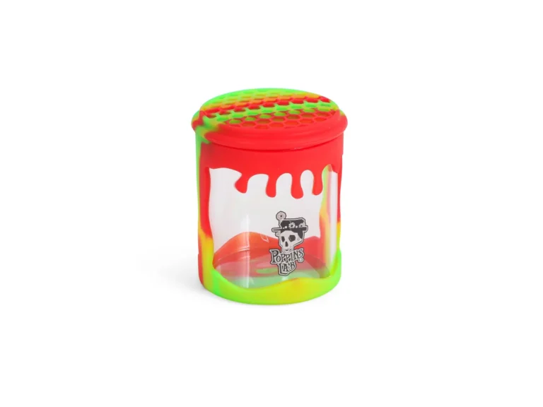 Bote cristal / silicona 100 ml Poppins Lab - POPPINS LAB