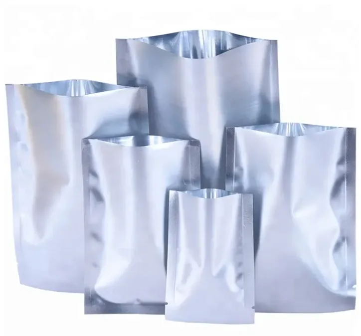 Bolsas de almacenamiento de aluminio sellable negra 56x91cm 3 capas (50 uds) - POPPINS LAB