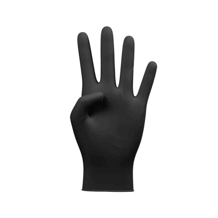 Guantes nitrilo negro 6 gr talla M - Varios