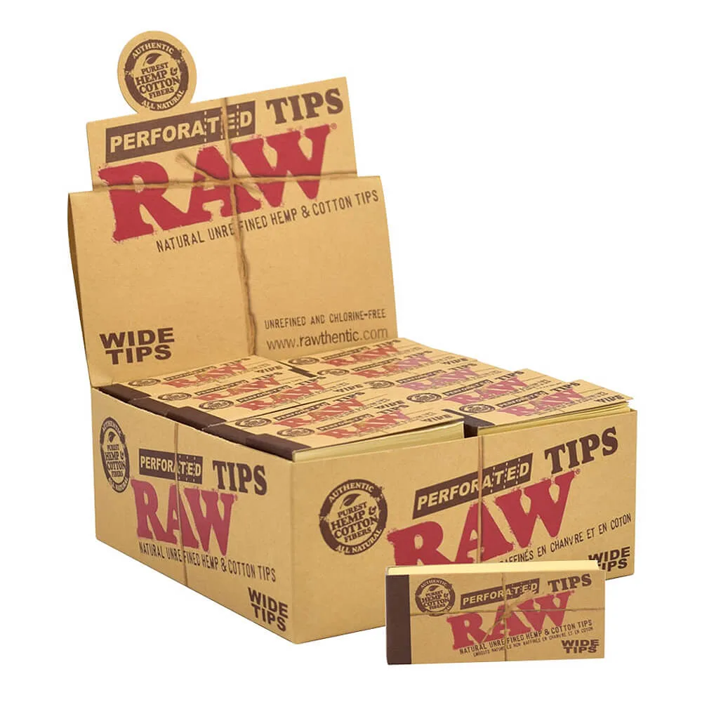 RAW Filtros Perforados Anchos (50pcs/display)