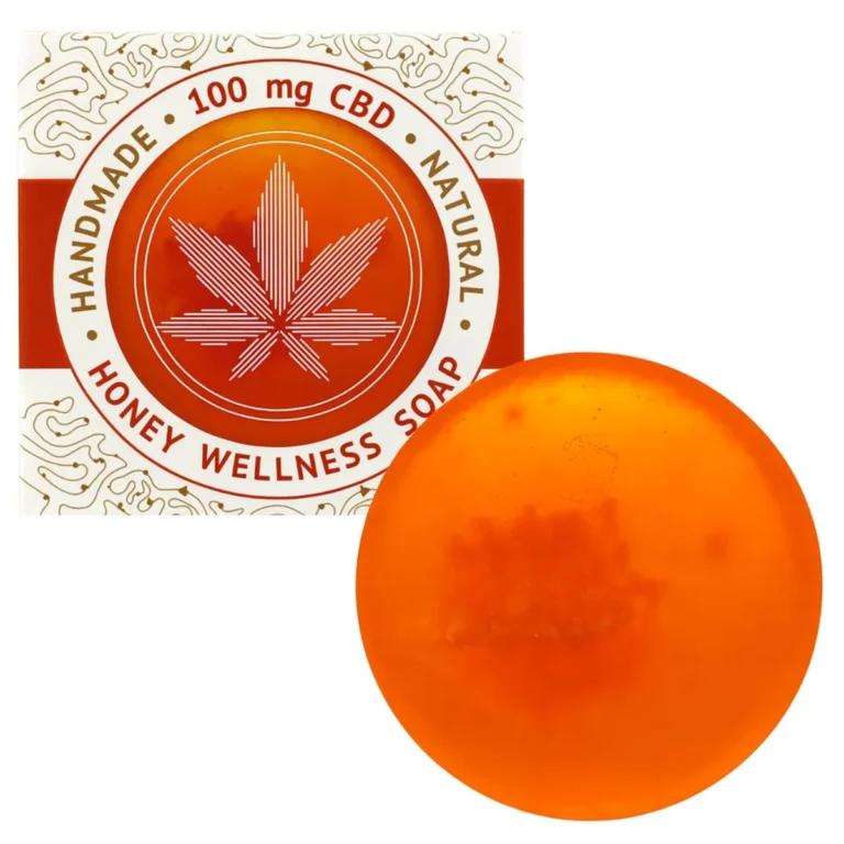 Cannaline Jabón Artesanal Bienestar Miel 100mg CBD
